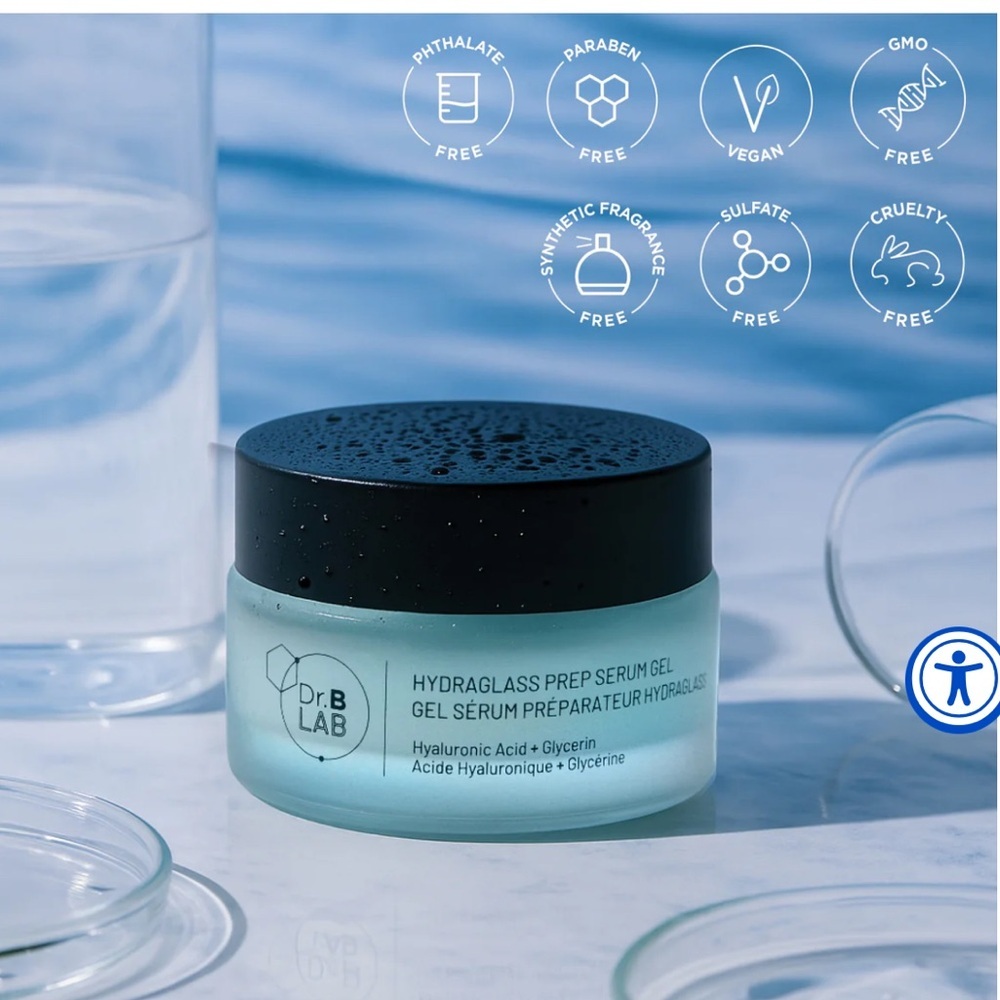 💦 Dr. B LAB HYDRAGLASS PREP SERUM GEL